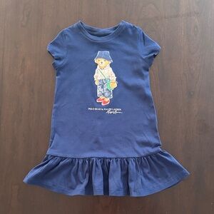 Ralph Lauren Navy Polo Bear Dress